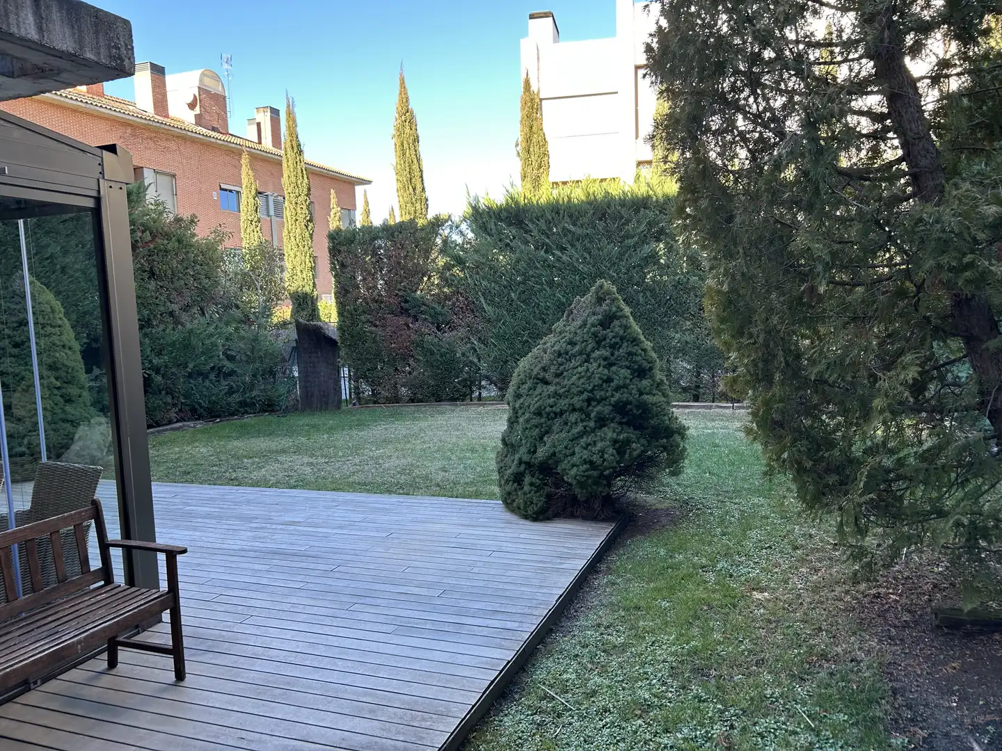 Jardín de Piso de alquiler en Madrid con Aire acondicionado, Calefacción y Jardín privado