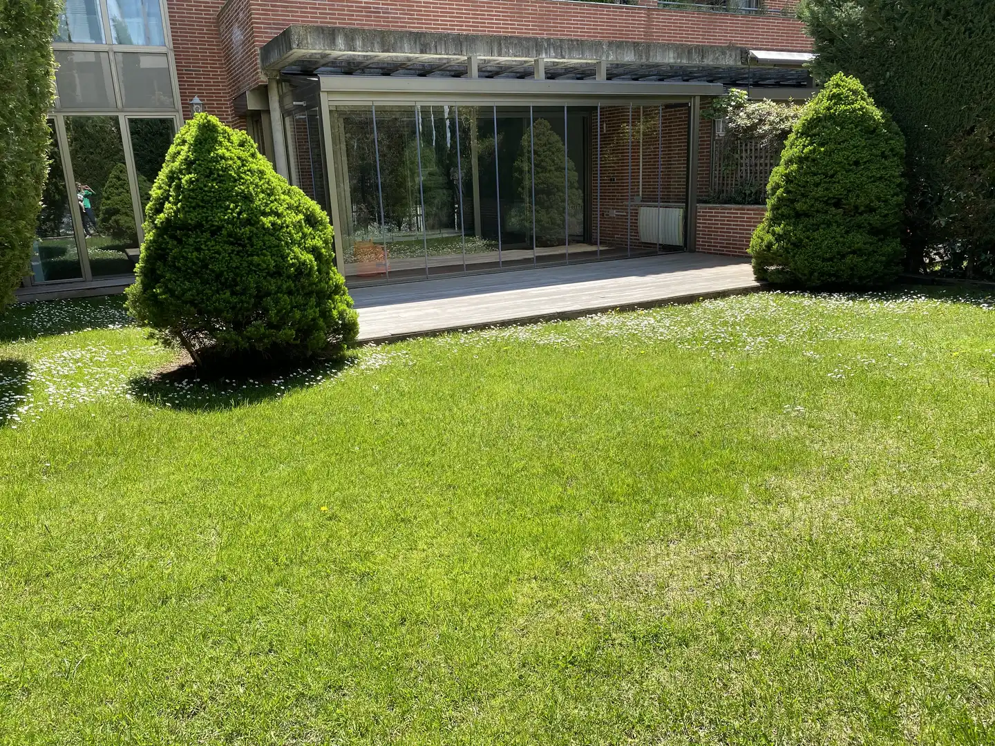 Terraza de Piso de alquiler en Madrid con Aire acondicionado, Calefacción y Jardín privado