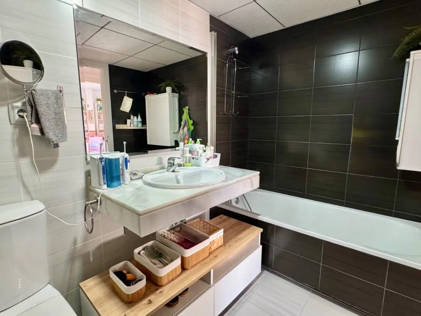 Wohnung zum Verkauf in Avenida Marqués de Espinardo, 24, Murcia Capital Badezimmer von Wohnung zum Verkauf in Murcia Capital mit Klimaanlage, Terrasse und Balkon