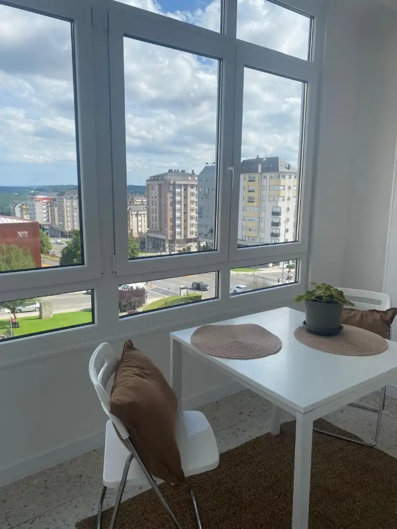 Terraza de Piso en venta en Lugo con Calefacción, Parquet y Amueblado