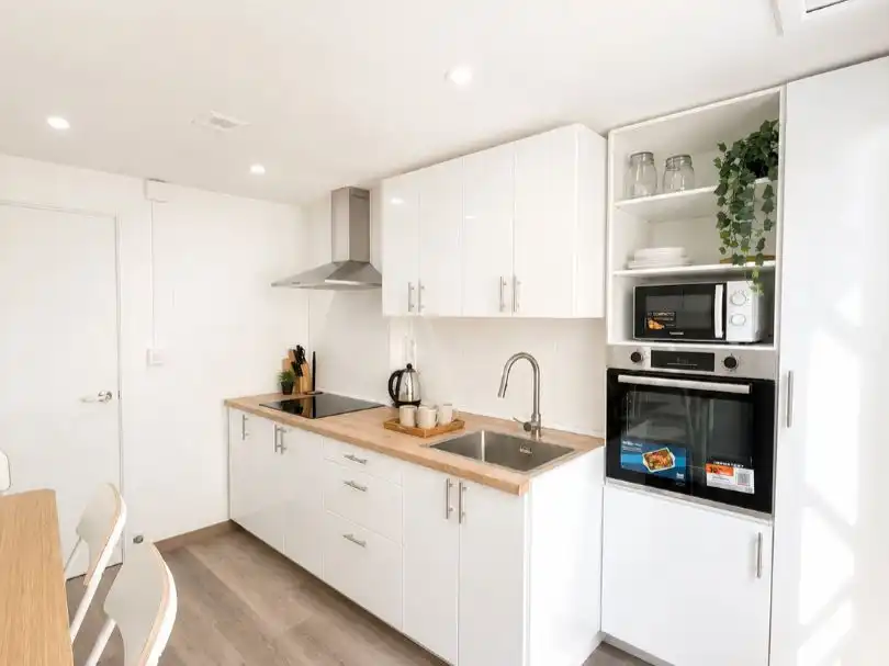 Room in Rua Río Eo, 24, Paradai Kitchen of Flat for share in Lugo with Heating, Parquet flooring and Terrace