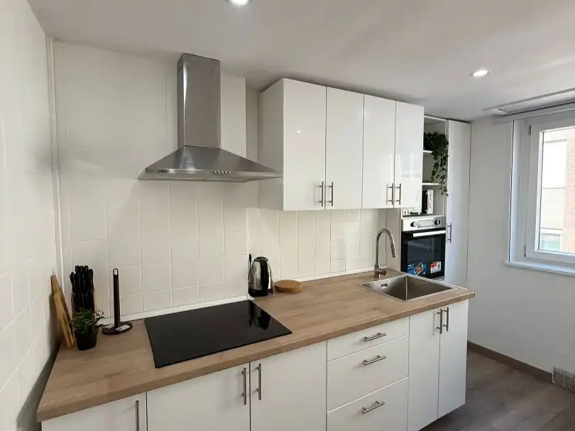 Room in Rua Río Eo, 24, Paradai Kitchen of Flat for share in Lugo with Heating, Parquet flooring and Terrace