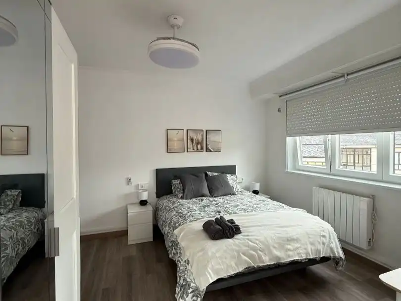 Room in Rua Río Eo, 24, Paradai Bedroom of Flat for share in Lugo with Heating, Parquet flooring and Terrace
