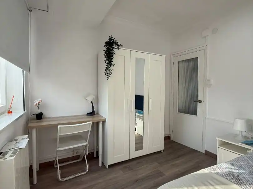 Room in Rua Río Eo, 24, Paradai Bedroom of Flat for share in Lugo with Heating, Parquet flooring and Terrace