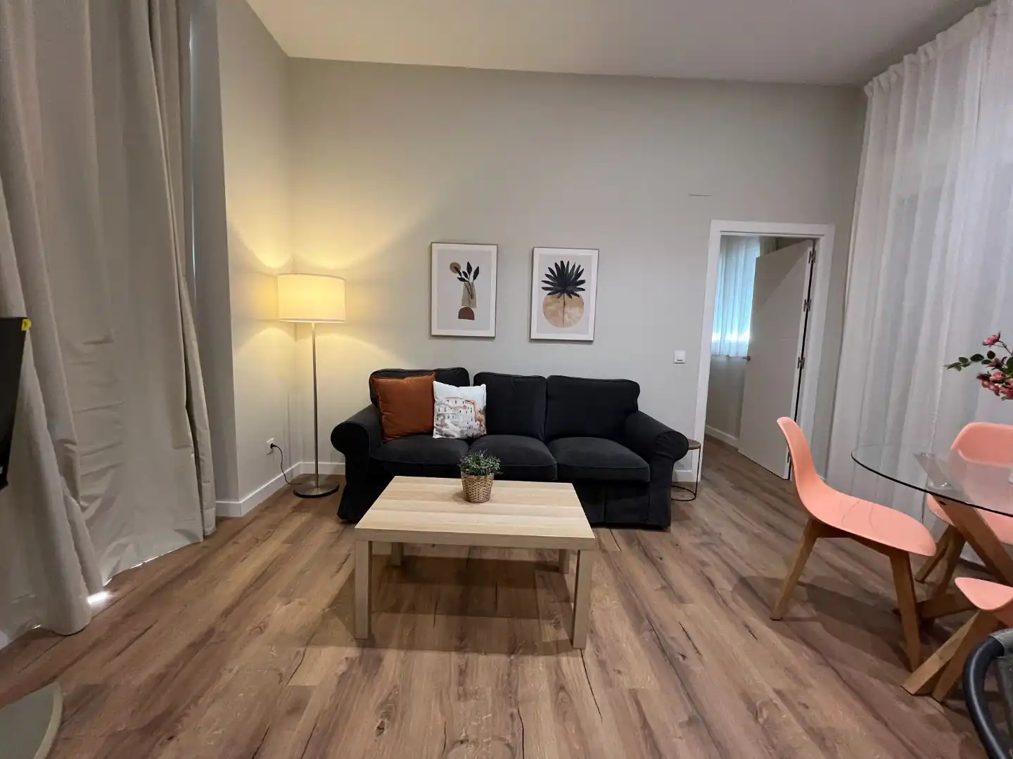 Piso de alquiler en Calle la Maya, 9, Pardaleras Sala de estar de Piso de alquiler en Badajoz con Aire acondicionado, Calefacción y Parquet