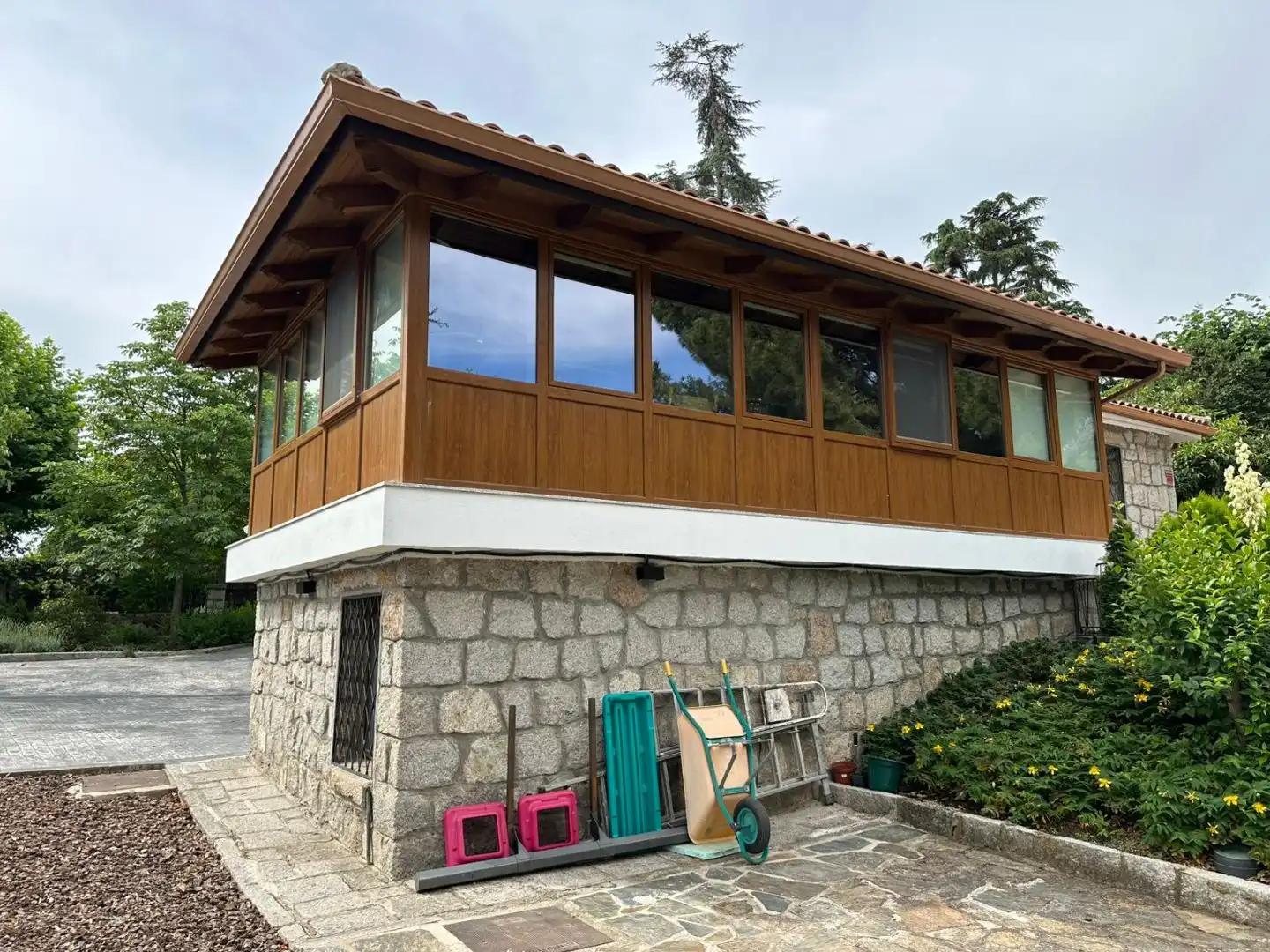 Casa o chalet en venta en San Crispín - La Estación Consorcio Vista exterior de Casa o chalet en venta en Colmenar Viejo con Calefacción, Jardín privado y Terraza