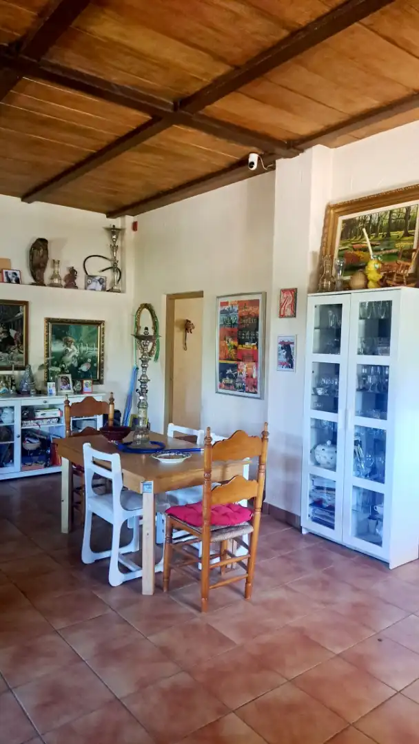 Finca rústica en venta en Sector Pp1 Cruz de Montañina, 3, Bollullos Par del Condado Comedor de Finca rústica en venta en Bollullos Par del Condado con Piscina