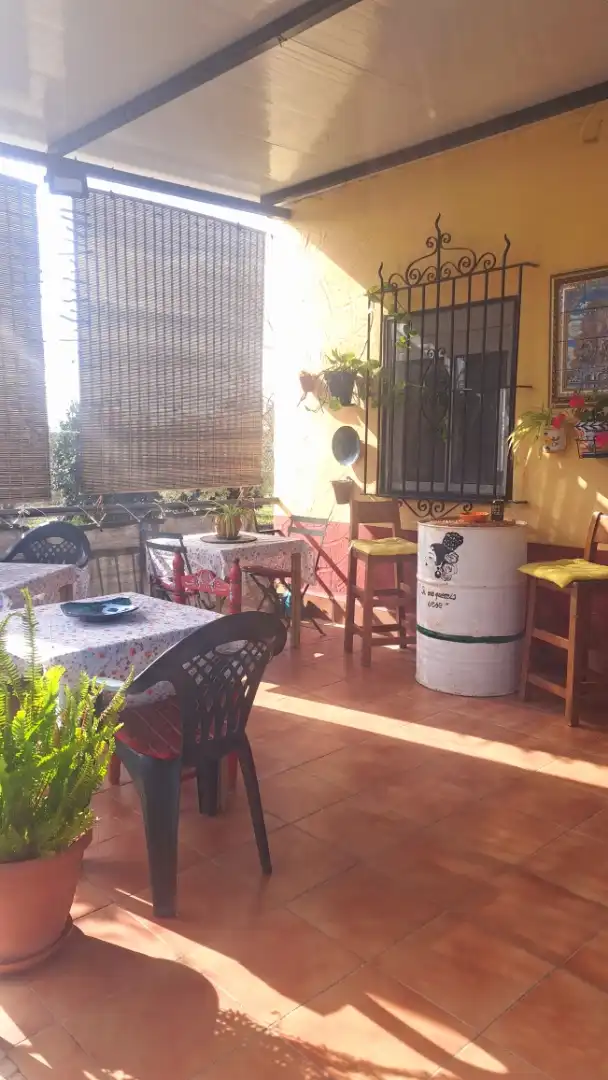 Finca rústica en venta en Sector Pp1 Cruz de Montañina, 3, Bollullos Par del Condado Terraza de Finca rústica en venta en Bollullos Par del Condado con Piscina