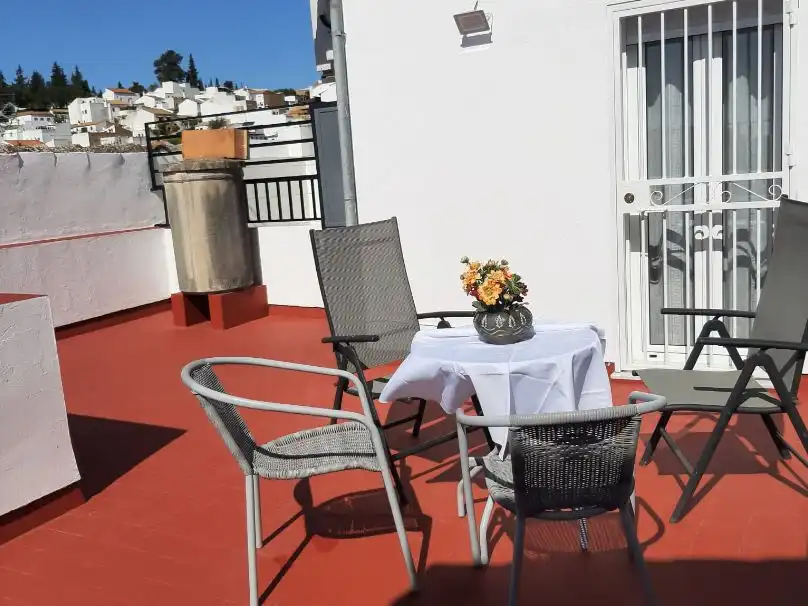Dachboden zur Miete in Calle Rodríguez de Valcárcel, Prado del Rey Terrasse von Dachboden zur Miete in Prado del Rey mit Klimaanlage, Heizung und Privatgarten