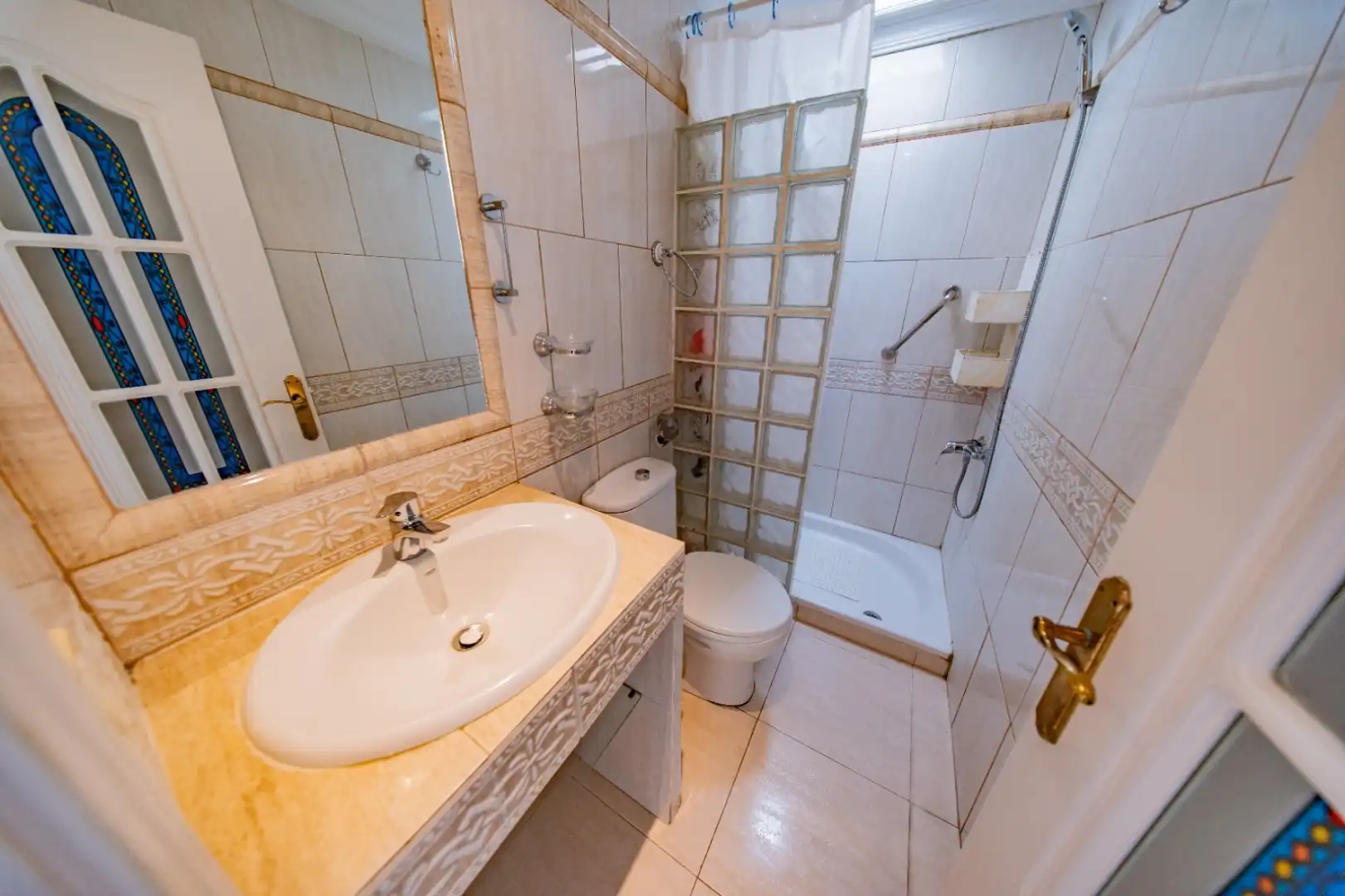 Baño de Apartamento en venta en Santiago del Teide con Terraza y Balcón