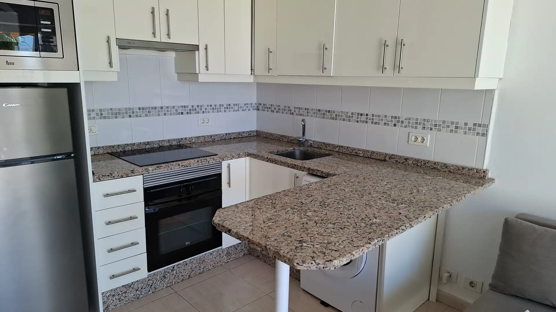 Cocina de Apartamento en venta en Santiago del Teide con Terraza y Balcón