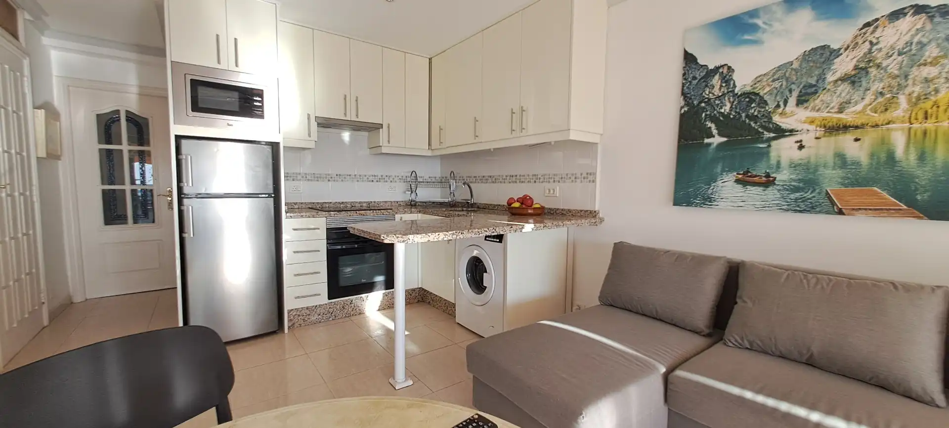 Apartamento en venta en Avenida Jose Gonzalez Forte, 59, Acantilados de Los Gigantes Cocina de Apartamento en venta en Santiago del Teide con Terraza