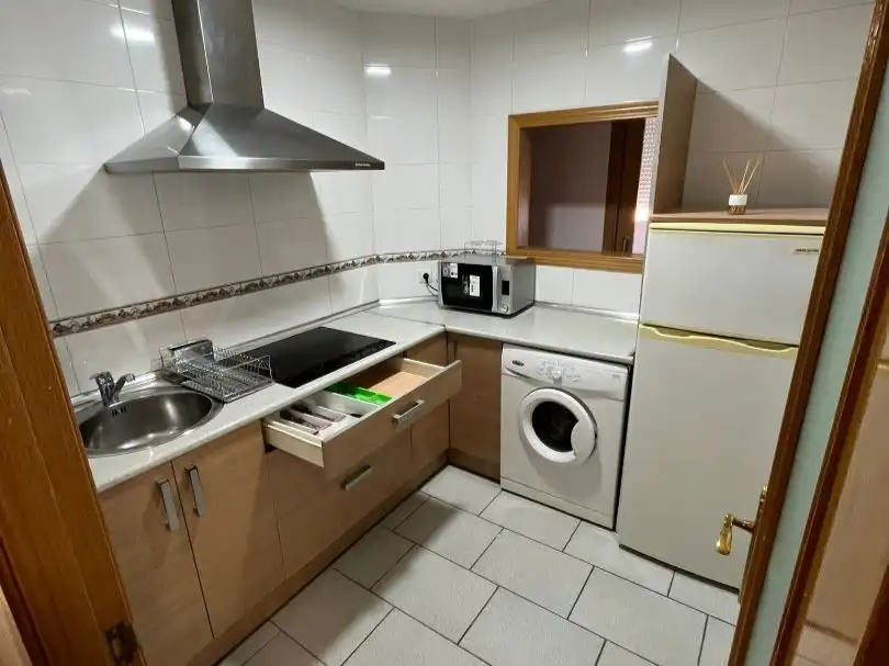 Habitación en Calle de Butarque, 40, Batallas Cocina de Piso para compartir en Leganés con Aire acondicionado, Calefacción y Amueblado