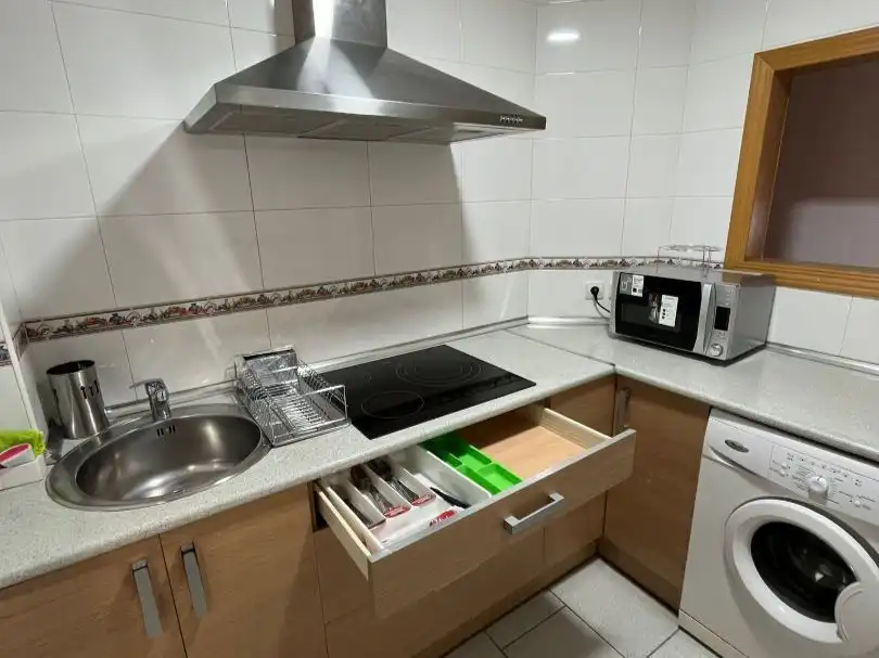 Habitación en Calle de Butarque, 40, Batallas Cocina de Piso para compartir en Leganés con Aire acondicionado, Calefacción y Amueblado