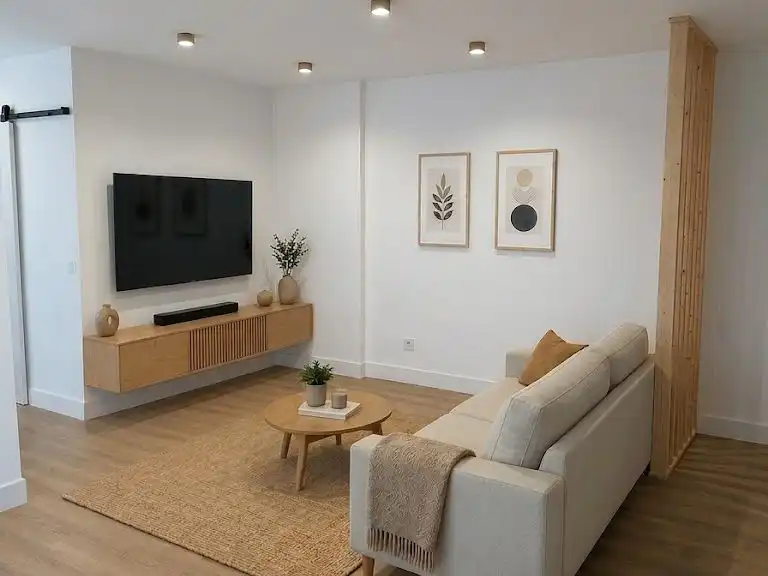 Wohnung zum Verkauf in Calle de Bolivia, 7, La Avanzada - La Cueva Wohnzimmer von Wohnung zum Verkauf in Fuenlabrada mit Terrasse und Balkon