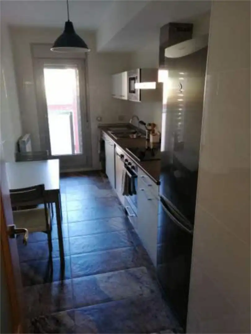 Kitchen of Flat for rent in Barbastro  with Heating, Terrace and Furnished