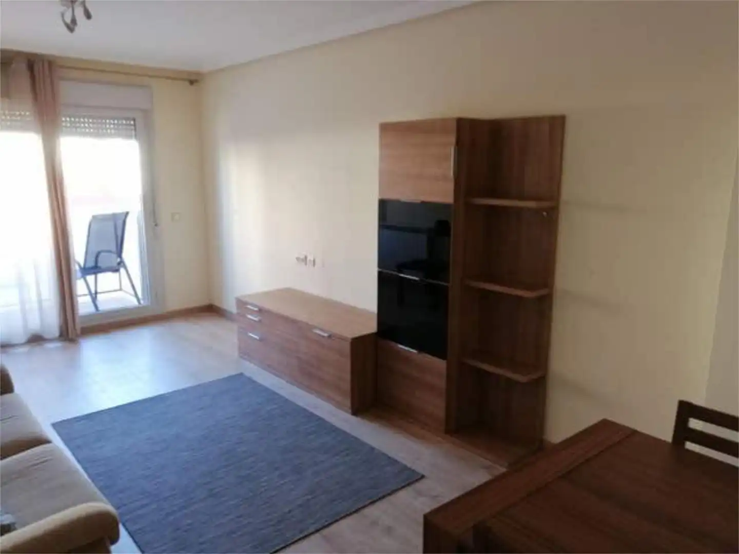 Living room of Flat for rent in Barbastro  with Heating, Terrace and Furnished