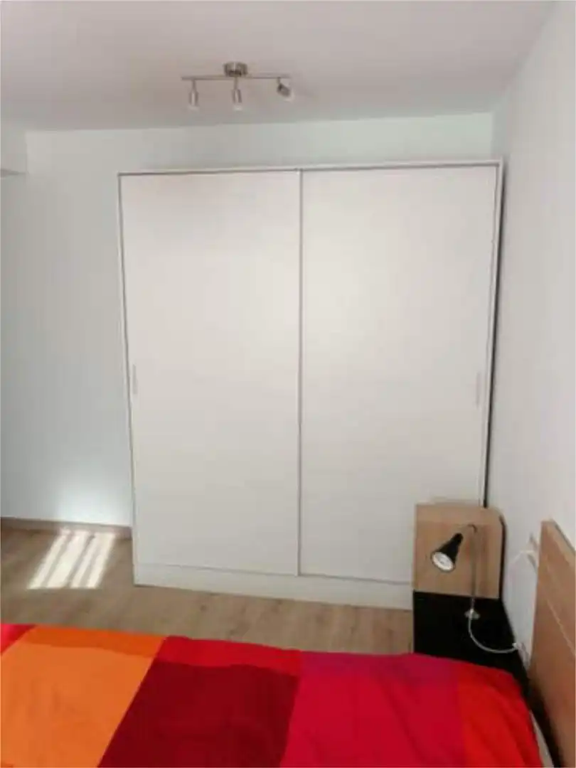 Bedroom of Flat for rent in Barbastro  with Heating, Terrace and Furnished