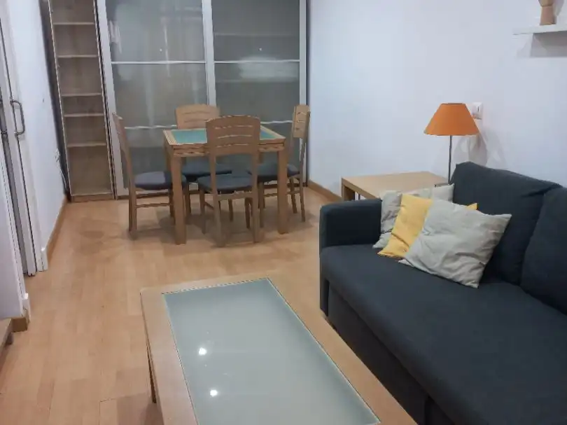 Sala de estar de Apartamento de alquiler en Cádiz con Aire acondicionado, Parquet y Amueblado