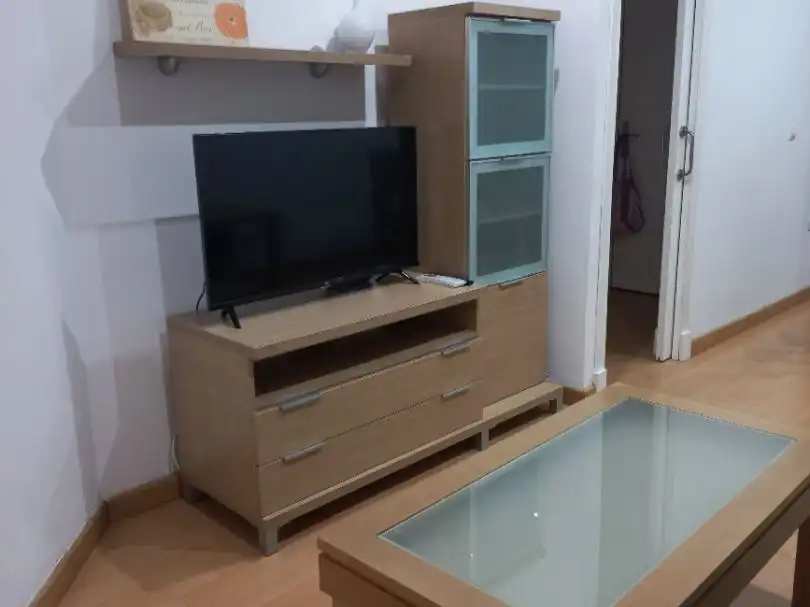 Sala de estar de Apartamento de alquiler en Cádiz con Aire acondicionado, Parquet y Amueblado