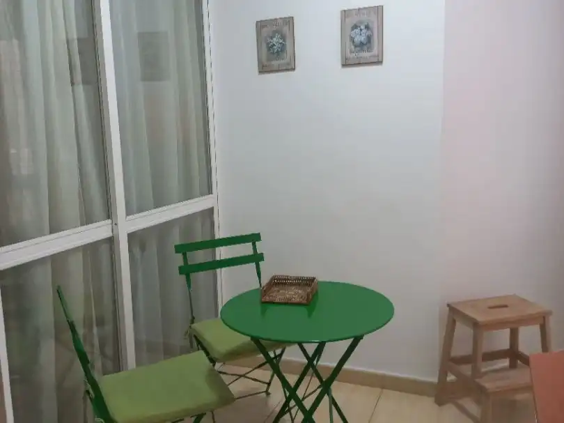 Terraza de Apartamento de alquiler en Cádiz con Aire acondicionado, Parquet y Amueblado