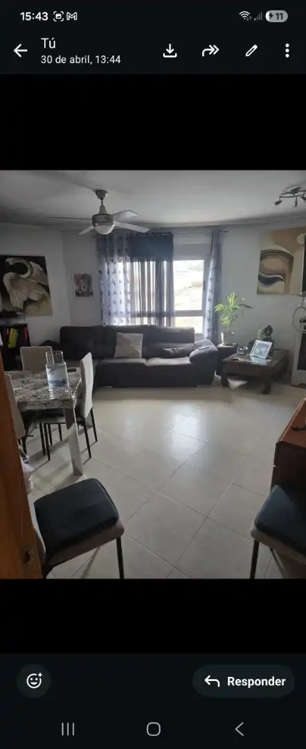 Sala de estar de Piso en venta en Sax con Terraza, Trastero y Parking comunitario