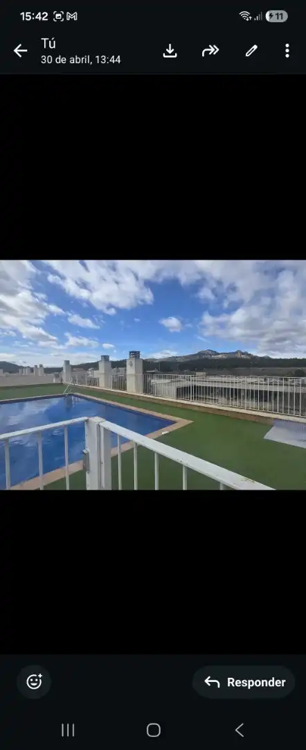 Piscina de Piso en venta en Sax con Terraza, Trastero y Parking comunitario