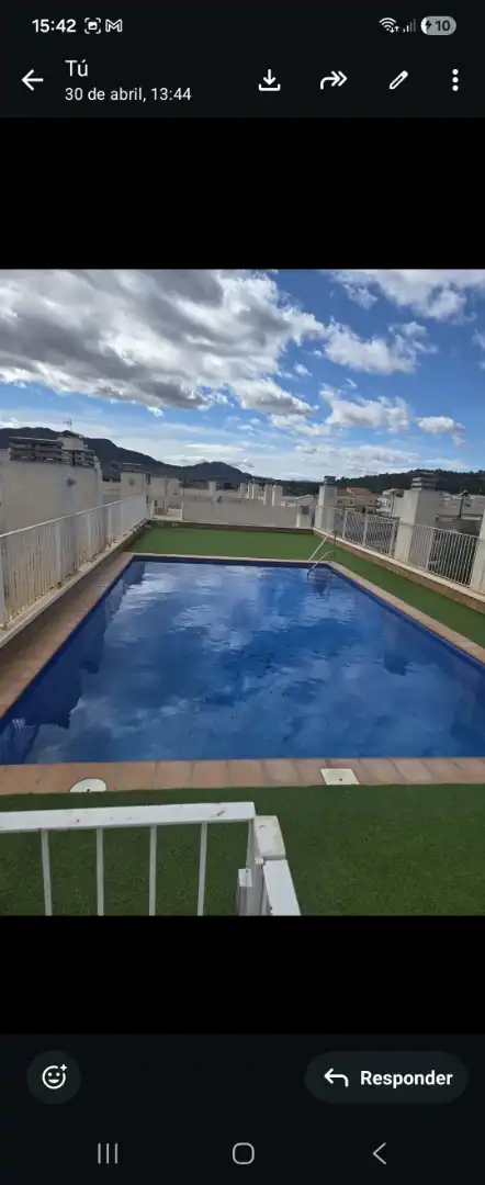 Piscina de Piso en venta en Sax con Terraza, Trastero y Parking comunitario