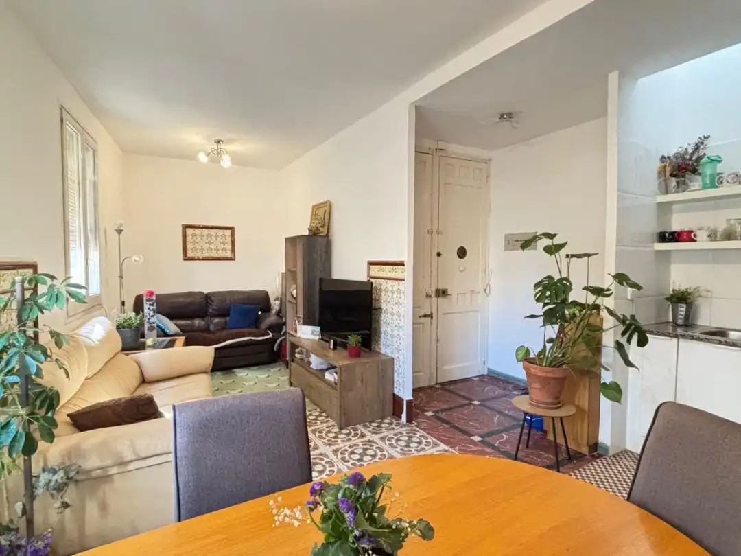 Wohnzimmer von Wohnung zum Verkauf in Banyoles mit Klimaanlage, Heizung und Terrasse