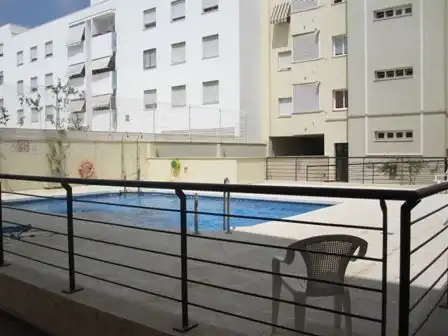 Piscina de Pis de lloguer en Málaga amb Aire condicionat, Piscina i Moblat