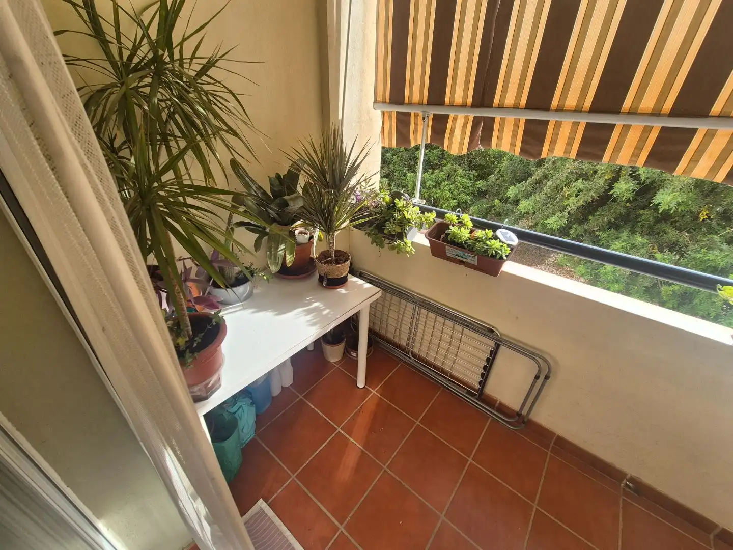 Terrassa de Pis de lloguer en Málaga amb Aire condicionat, Piscina i Moblat