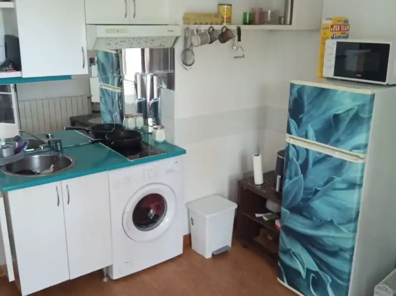 Apartamento de alquiler en Calle Auseva, 58, Hoyo de Manzanares Cocina de Apartamento de alquiler en Hoyo de Manzanares con Calefacción, Jardín privado y Parquet