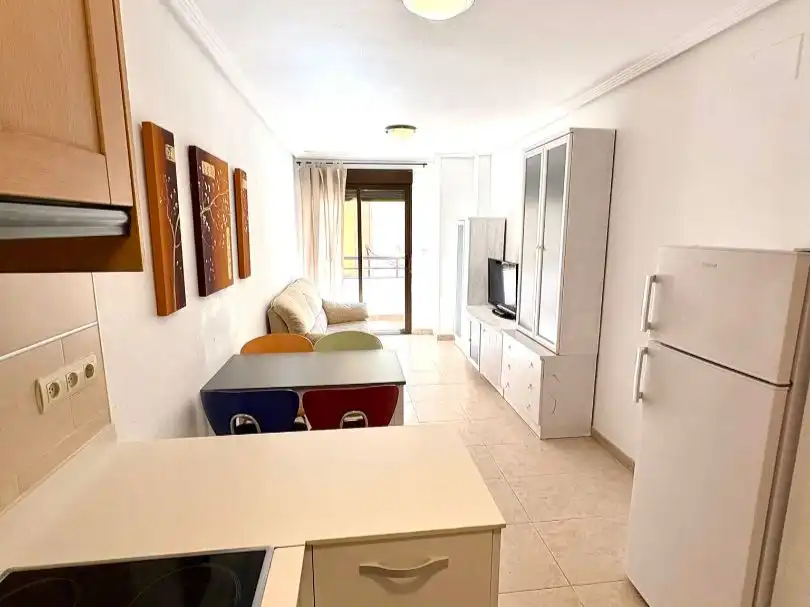 Flat for sale in Calle Francisco Santamaría, 18, Santa Pola ciudad Living room of Flat for sale in Santa Pola with Balcony