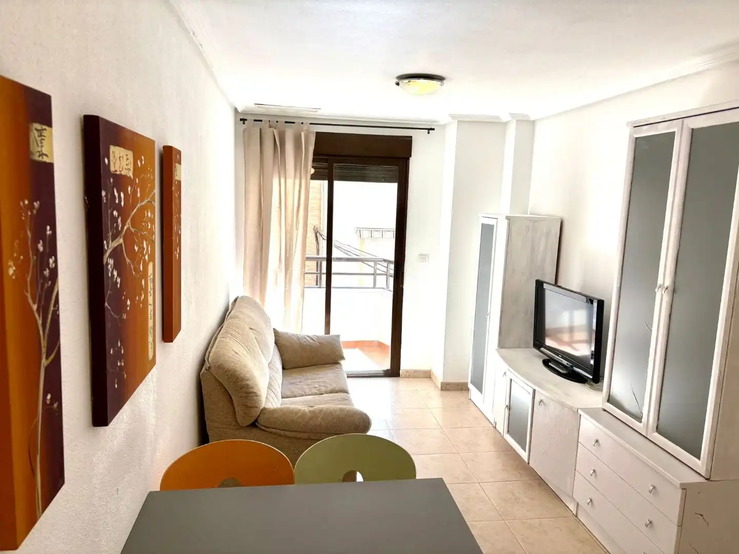 Flat for sale in Calle Francisco Santamaría, 18, Santa Pola ciudad Living room of Flat for sale in Santa Pola with Balcony