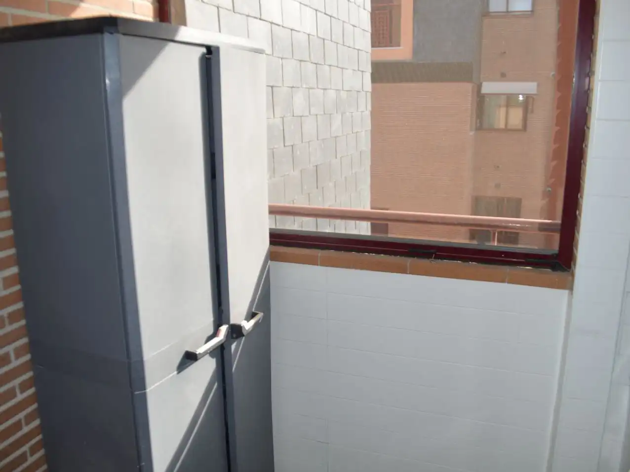 Balcony of Flat for sale in Granada  with Air Conditioner, Heating and Parquet flooring