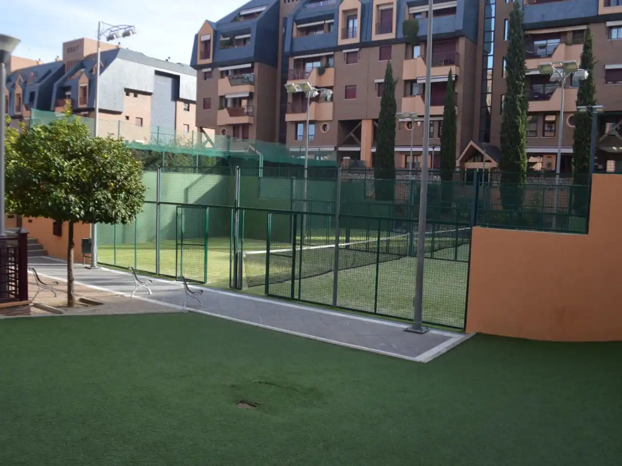 Garden of Flat for sale in Granada  with Air Conditioner, Heating and Parquet flooring