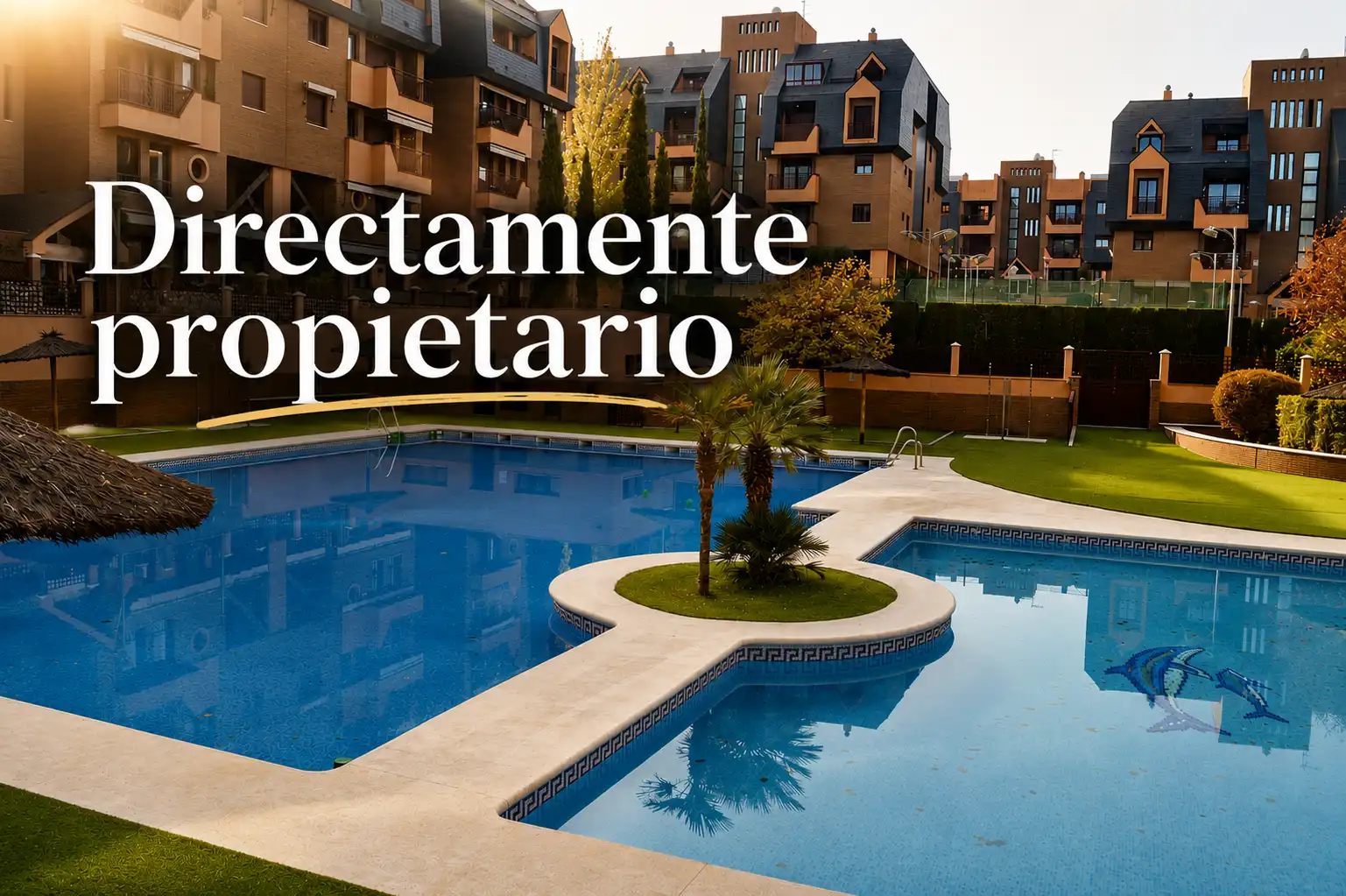 Swimming pool of Flat for sale in Granada  with Air Conditioner, Heating and Parquet flooring