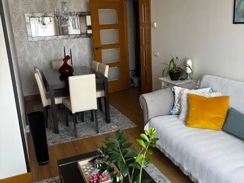 Living room of Flat for sale in Azuqueca de Henares  with Air Conditioner, Heating and Parquet flooring