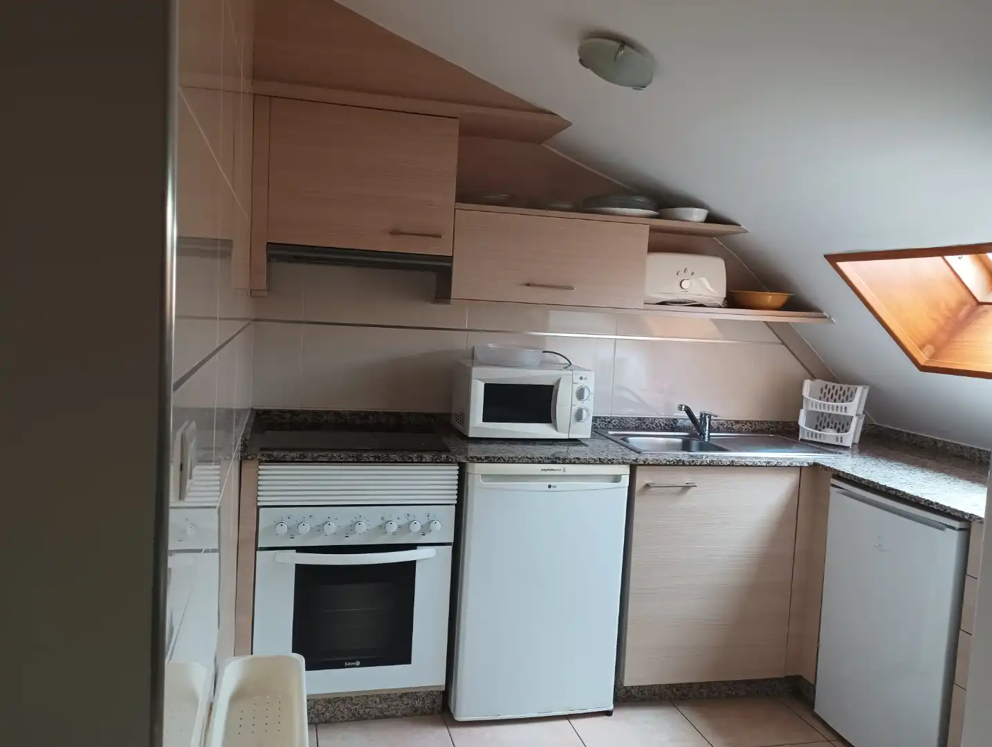 Cocina de Piso en venta en Vilagarcía de Arousa con Calefacción, Trastero y Amueblado