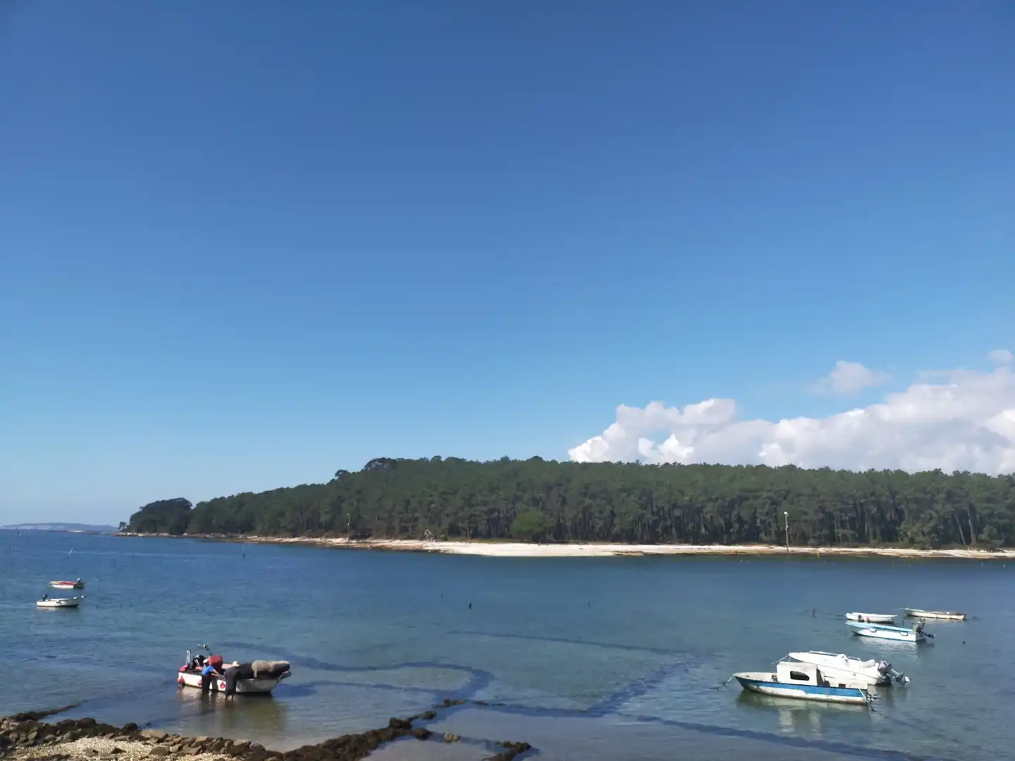 Vista exterior de Piso en venta en Vilagarcía de Arousa con Calefacción, Trastero y Amueblado