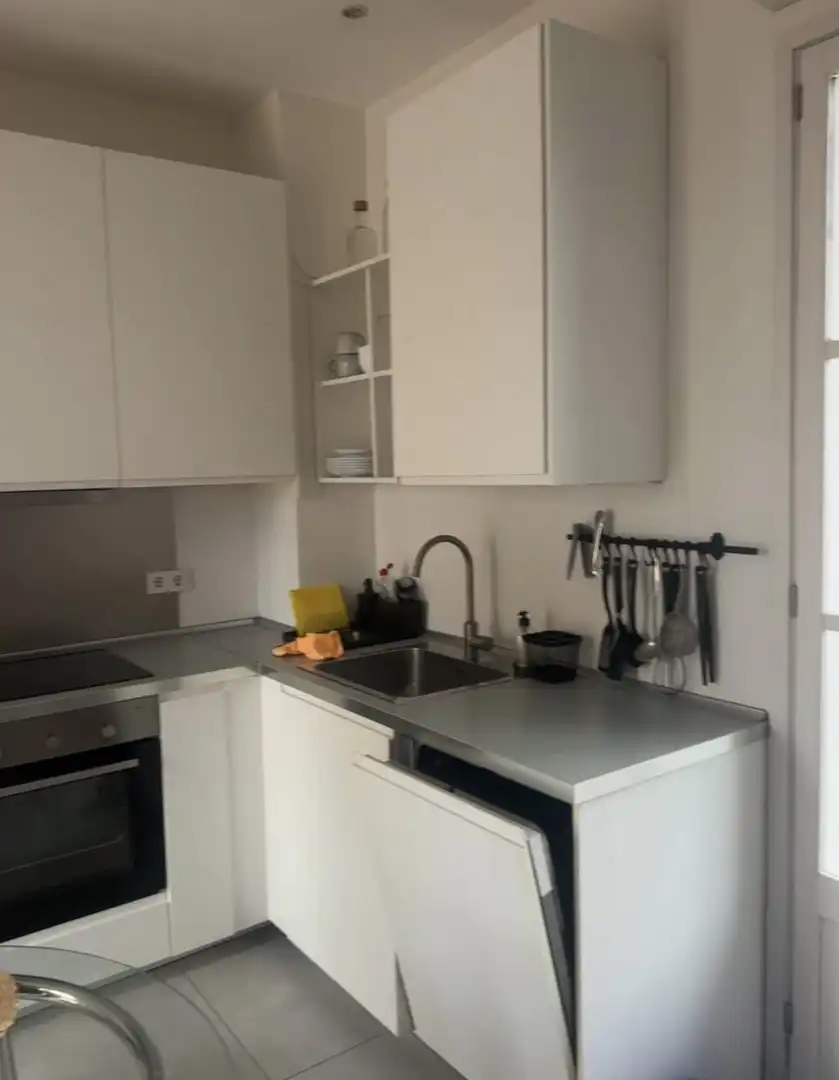 Estudio de alquiler en Carrer de Blanquerna, 27, Bons Aires Cocina de Estudio de alquiler en Palma de Mallorca con Aire acondicionado, Terraza y Amueblado