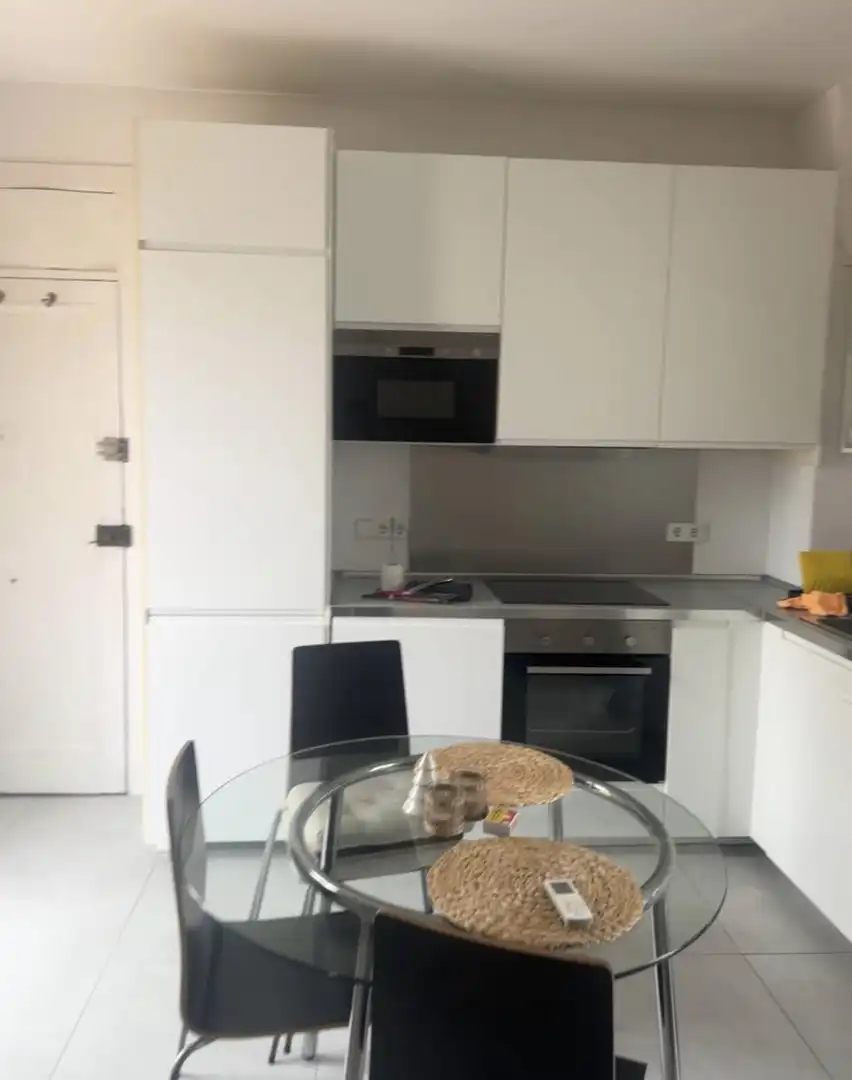 Estudio de alquiler en Carrer de Blanquerna, 27, Bons Aires Cocina de Estudio de alquiler en Palma de Mallorca con Aire acondicionado, Terraza y Amueblado