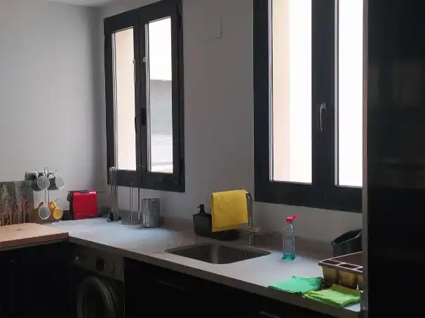 Cuina de Pis de lloguer en Málaga amb Aire condicionat, Calefacció i Parquet