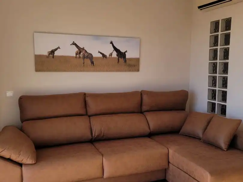 Sala de estar de Piso de alquiler en Viator con Aire acondicionado, Calefacción y Amueblado
