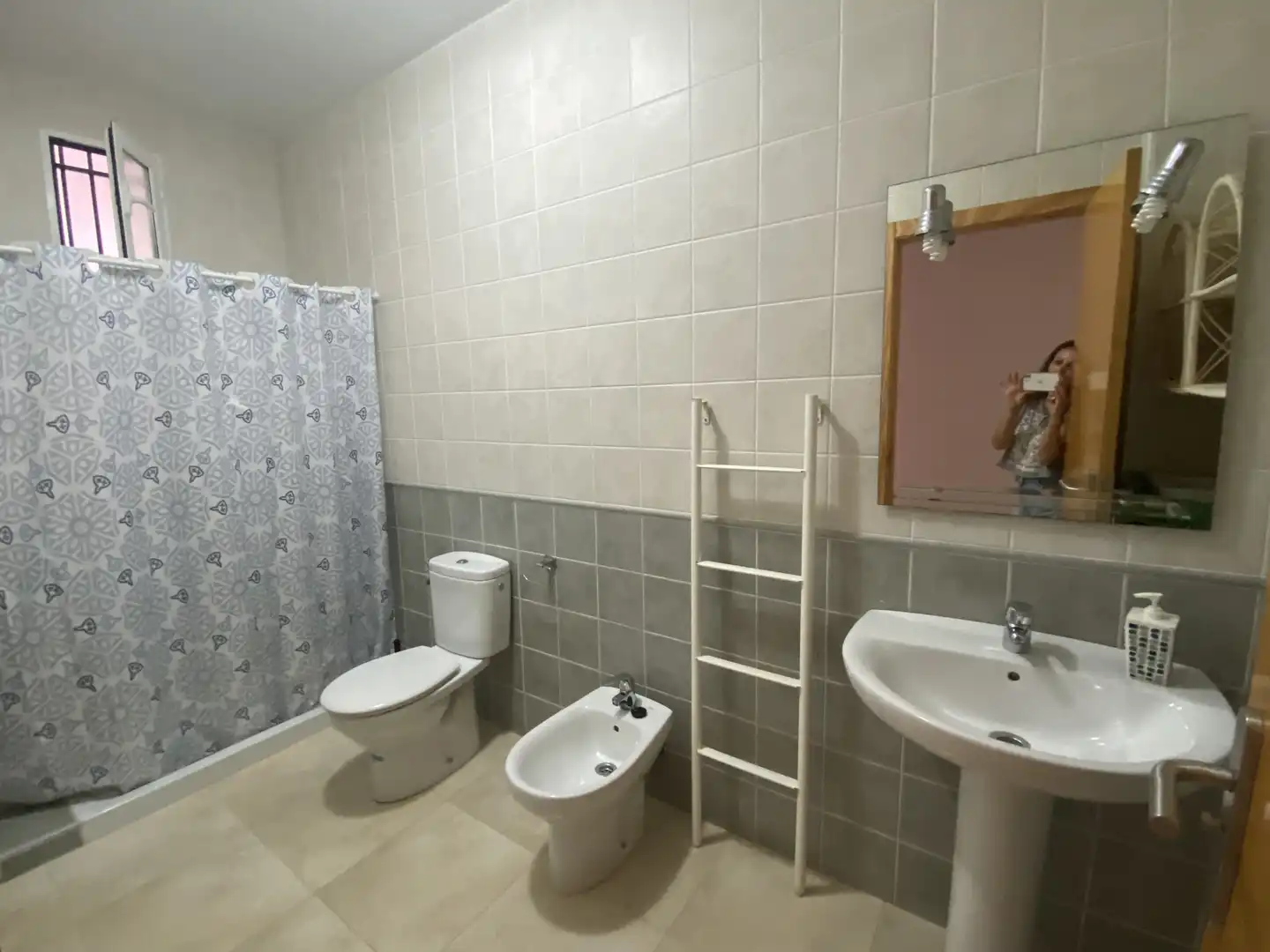 Badezimmer von Einfamilien-Reihenhaus zur Miete in Pulpí mit Terrasse, Möbliert und Gemeinschaftsparkplatz