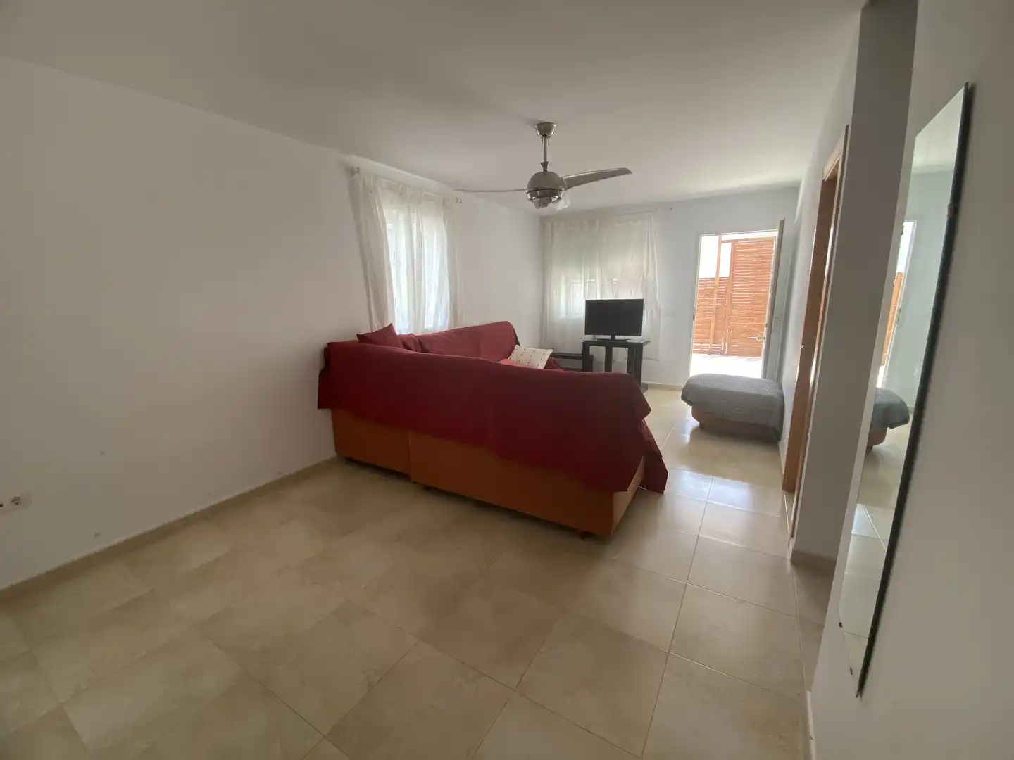 Wohnzimmer von Einfamilien-Reihenhaus zur Miete in Pulpí mit Terrasse, Möbliert und Gemeinschaftsparkplatz