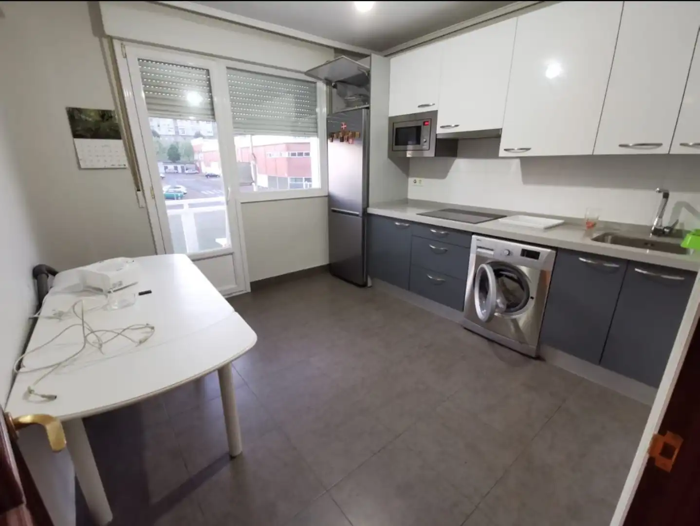 Cocina de Piso en venta en Valle de Trápaga-Trapagaran con Parquet, Trastero y Amueblado