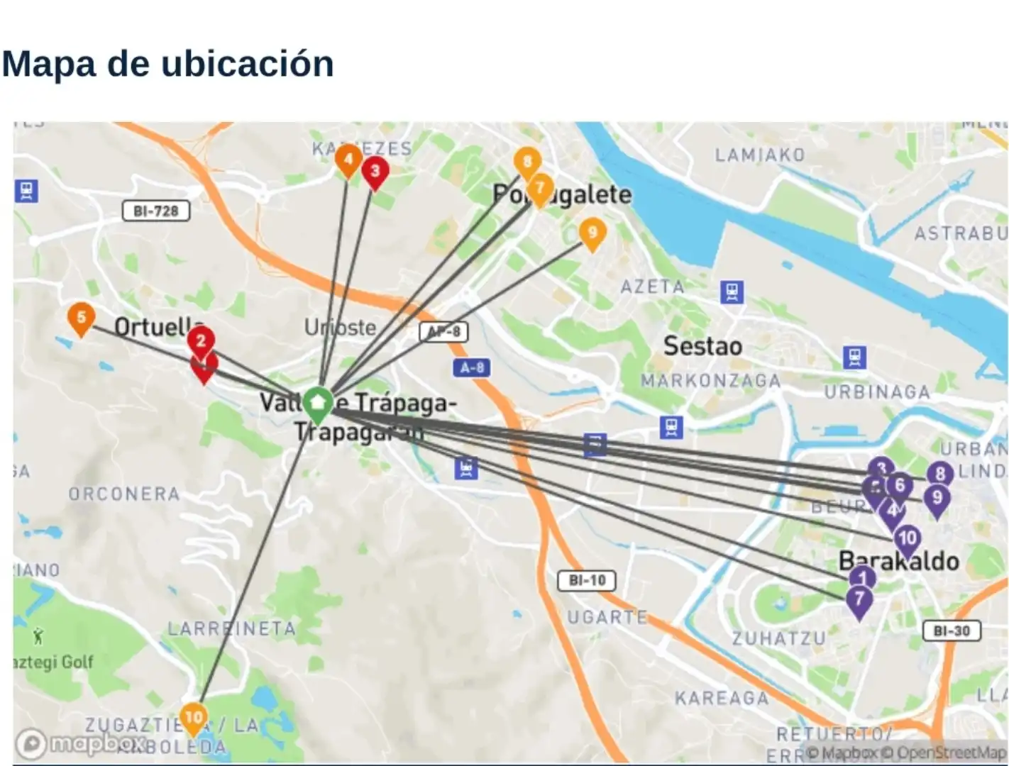 Vista exterior de Piso en venta en Valle de Trápaga-Trapagaran con Parquet, Trastero y Amueblado