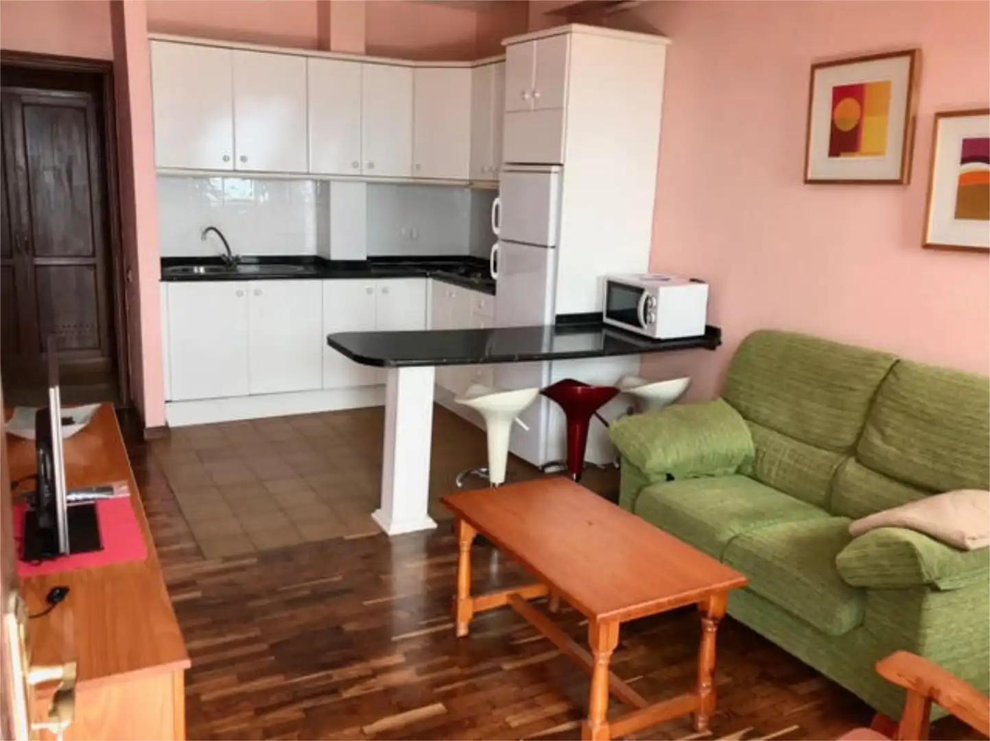 Apartamento de alquiler en Tafira Cocina de Apartamento de alquiler en Las Palmas de Gran Canaria con Terraza y Amueblado