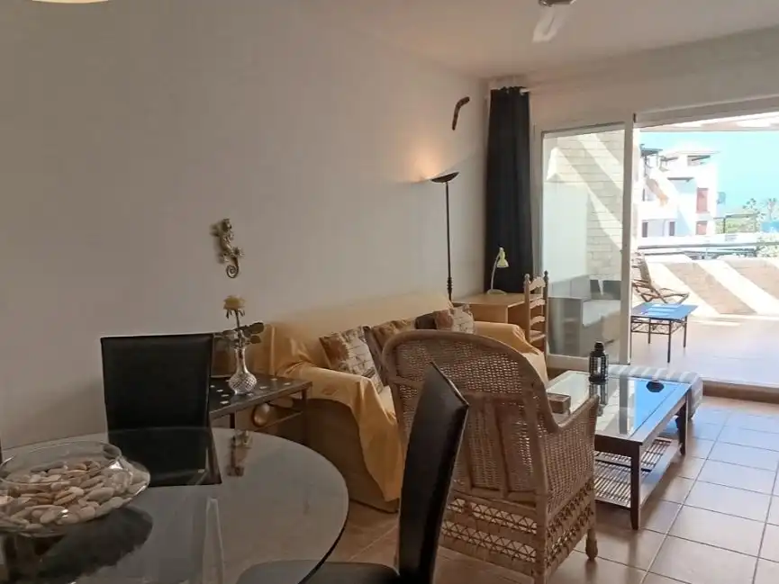 Piso en venta en Calle Delfin, 1, El Playazo Sala de estar de Piso en venta en Vera con Aire acondicionado, Terraza y Piscina